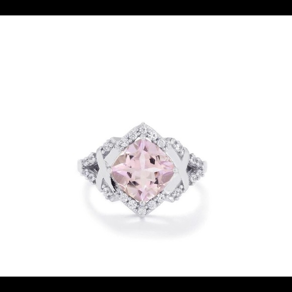 Rose De France Amethyst ring sz 7 new - Picture 2 of 8